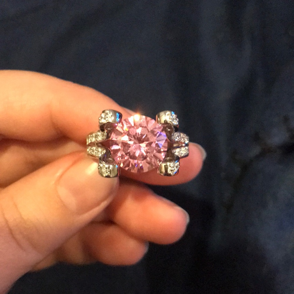 Huge Pink Ring